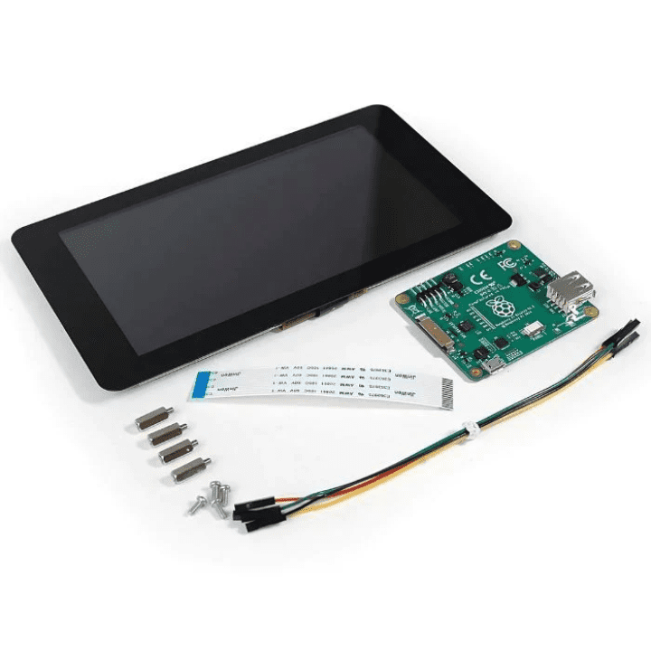 Raspberry Pi 4 8GB Starter Kit with Official 7 Inch Touch Display-Robocraze