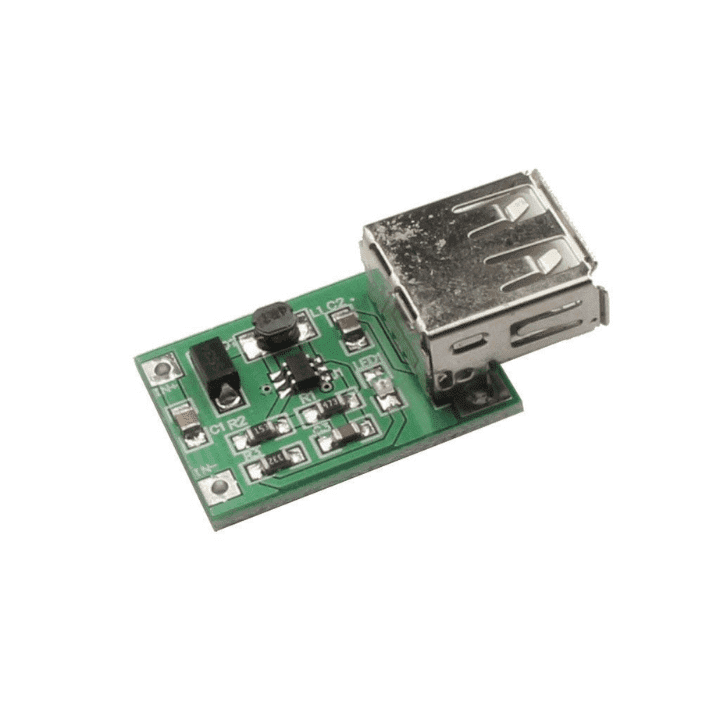 0.9V-5V to 5V 600MA USB Boost Converter – Mini boost converter for stable 5V USB. -Power Converter -Robocraze