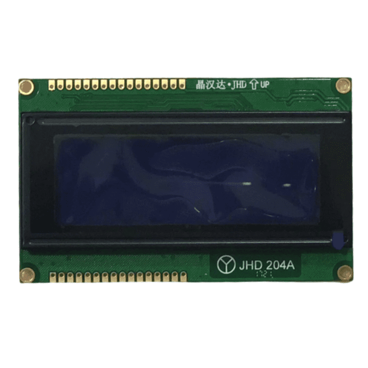 Original JHD 20x4 LCD with Blue Backlight – 20x4 blue LCD for Arduino & microcontrollers - LCD Display - Robocraze