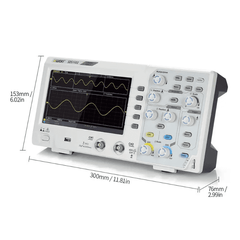 Owon SDS 1022 20MHz Digital Oscilloscope – Reliable DSO for signal processing & testing.-Oscilloscope -Robocraze