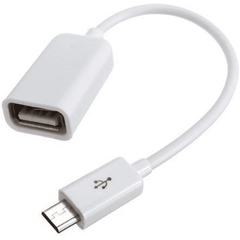 High-Speed Micro USB OTG Cable 33cm – Compact Arduino USB Cable for connecting OTG devices seamlessly. -Robocraze