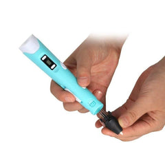 3D Printing Pen with Filament, Adapter, and Manual – Complete 3D printing pen set -3D Printer - Robocraze