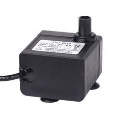 DC Submersible Aquarium Pump 6V-12V 5W 500L/H for Aquariums, Hydroponics & Cooling -Robocraze