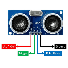 HC-SR04 Ultrasonic Distance Sensor Module (Pack of 20)-Robocraze