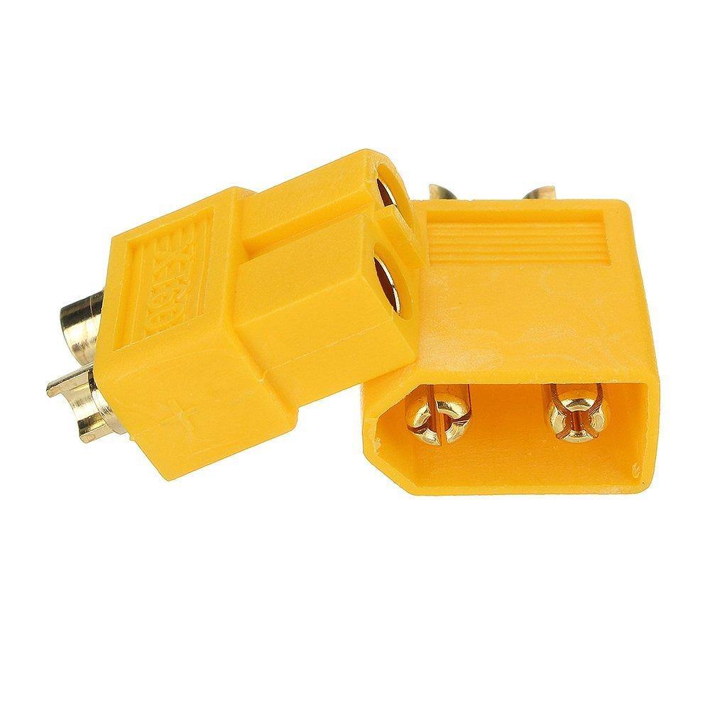 XT60 Connector Pair – Secure XT60 connectors for battery & power supply. Electronic Components - Robocraze