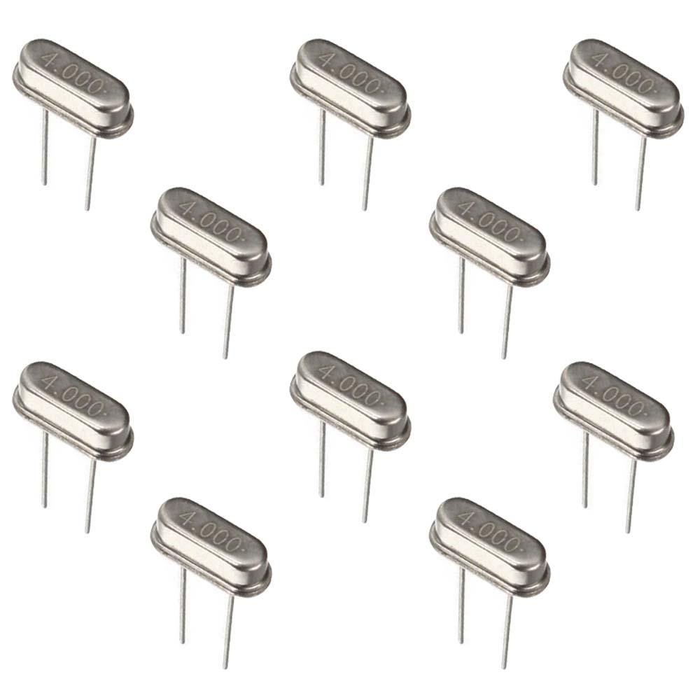 4MHz Crystal Oscillator (10PC) – Reliable quartz oscillators for clocks. -Basic Components -Robocraze