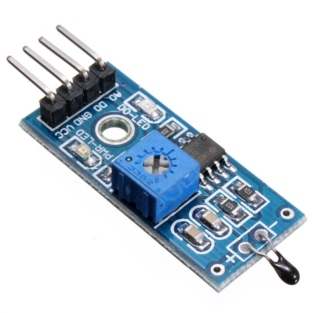 10K Thermistor Sensor – 4-pin thermistor module for temp sensing applications. -Robocraze