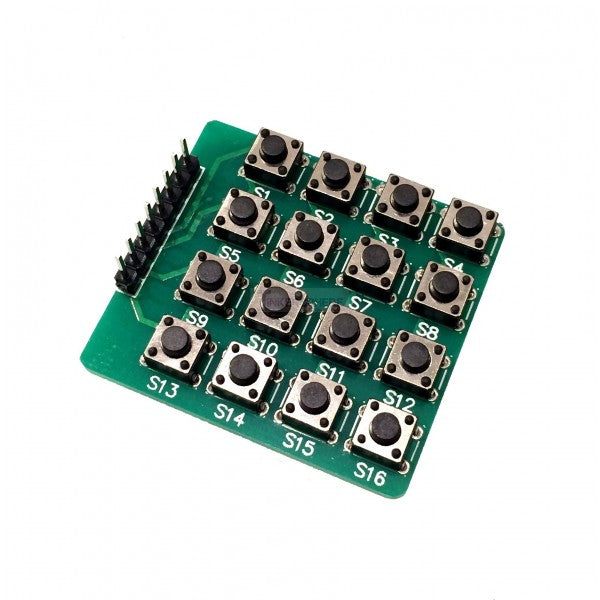 Matrix 16 Button Keypad Module (4x4 Keypad)-Robocraze