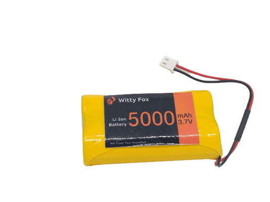 Witty Fox 3.7V 5000mAh Li-Ion Battery-Robocraze