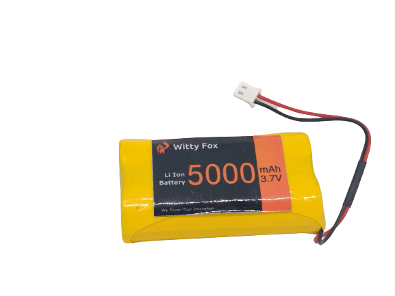 Witty Fox 3.7V 5000mAh Li-Ion Battery-Robocraze