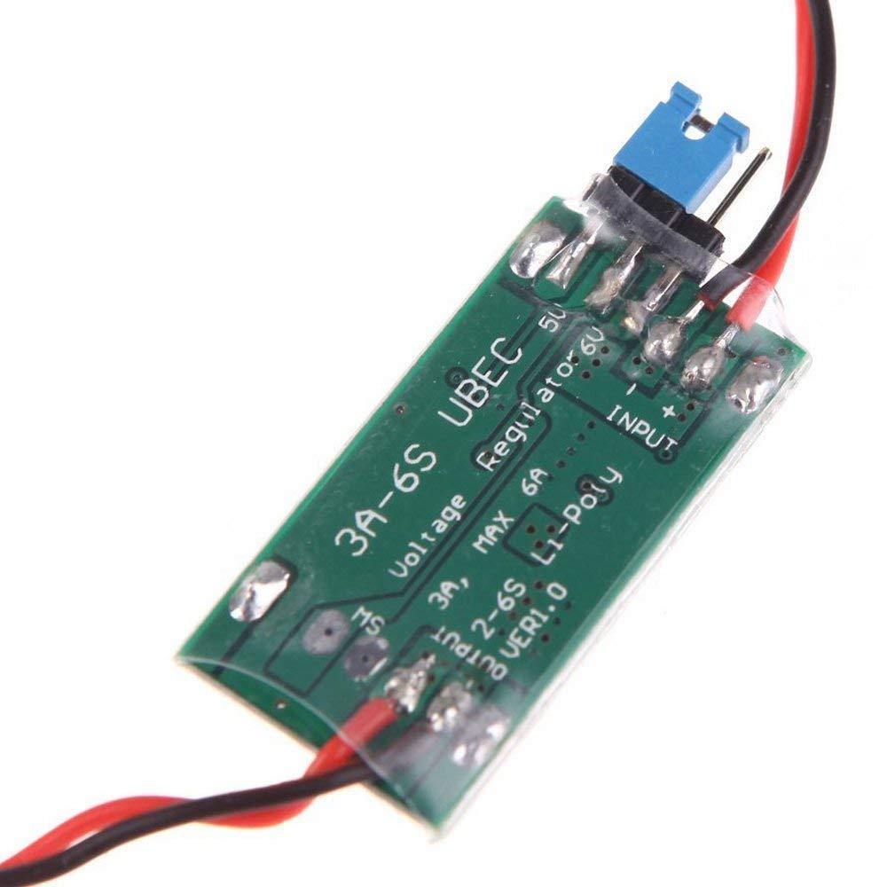 5V-6V 3A Switch-mode UBEC – Power supply regulator for drones. -DIY Drone Parts -Robocraze