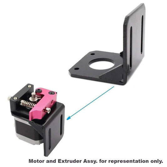 NEMA 17 Mounting L Bracket – Secure stepper motor placement.-Robocraze
