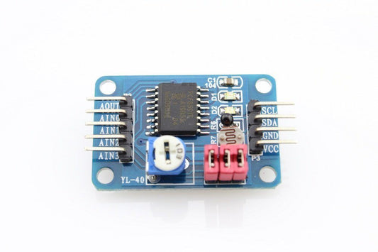 PCF8591 ADC-DAC Converter Module – For analog & digital signal conversion. -Development Board Accessories -Robocraze
