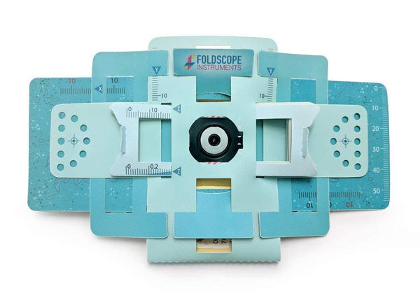 DIY Paper Foldscope Microscope Kit – Scientific DIY Kits, optical STEM Kits & educational Robot Kits. -Robocraze