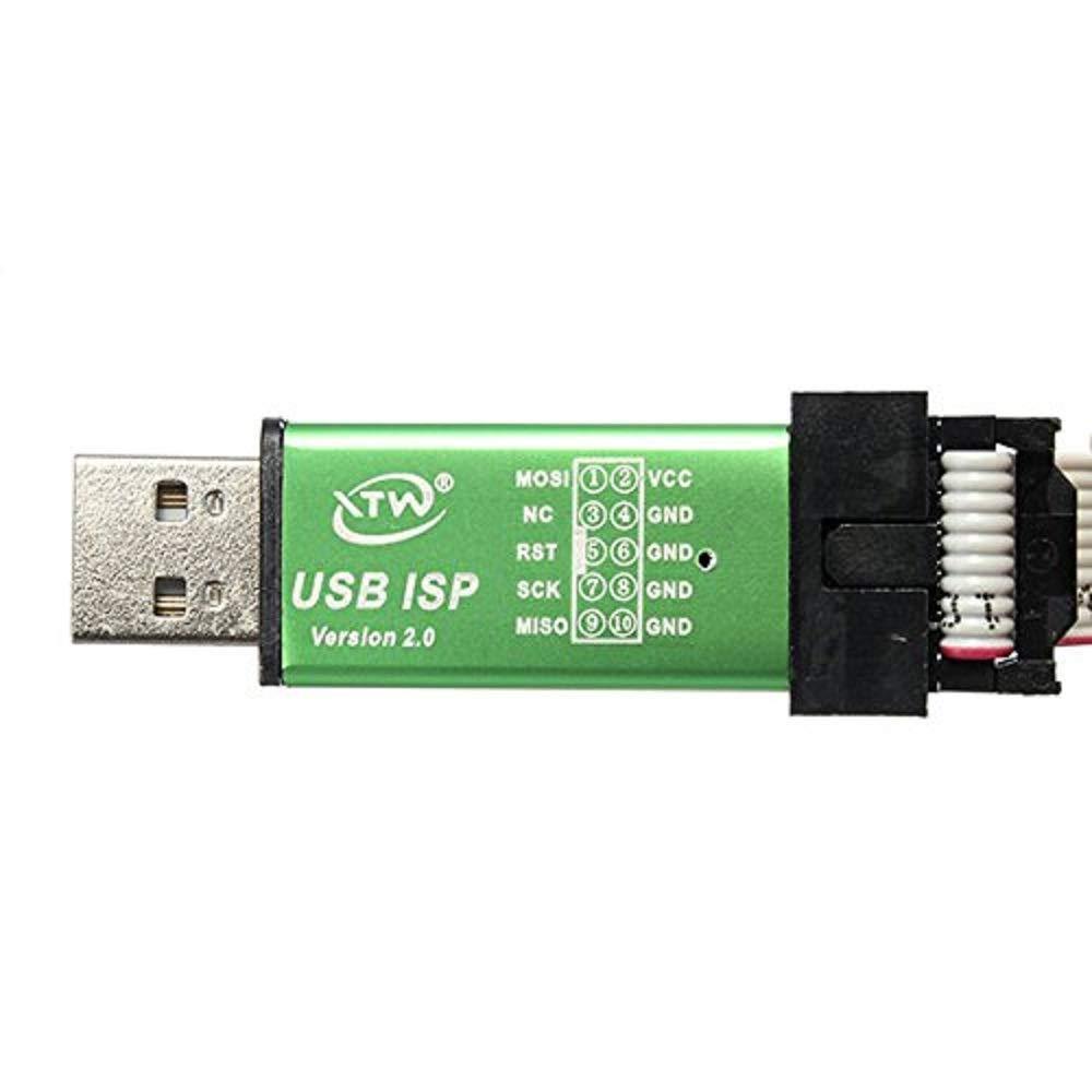 USB ISP Programmer Version 2.0 – Reliable in-system programming tool for microcontrollers. -Development Board -Robocraze