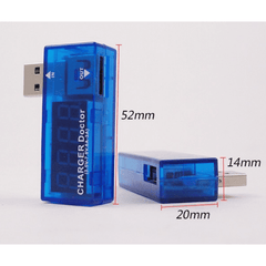 USB Charger Doctor – USB voltage & current tester for accurate power monitoring.-Digital Volt Meter -Robocraze