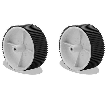 200 RPM + 10X4cm WHEEL - SET OF 2-Robocraze