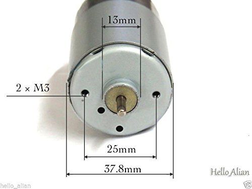 Mabuchi RS-555PH DC Motor (12V-36V), large torque for automation & robot projects – Robot Motors - Robocraze