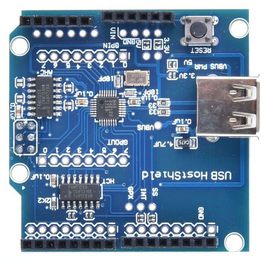 Arduino UNO USB Host Shield – Arduino shields for USB device control in embedded systems. -Robocraze