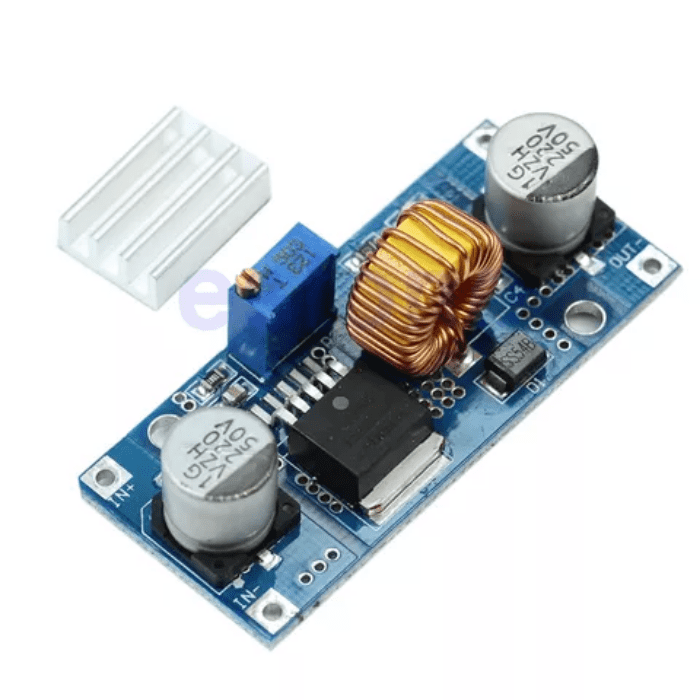 XL4015 DC-DC Step-Down Module – XL4015 step-down module for stable voltage. -Power Converter -Robocraze