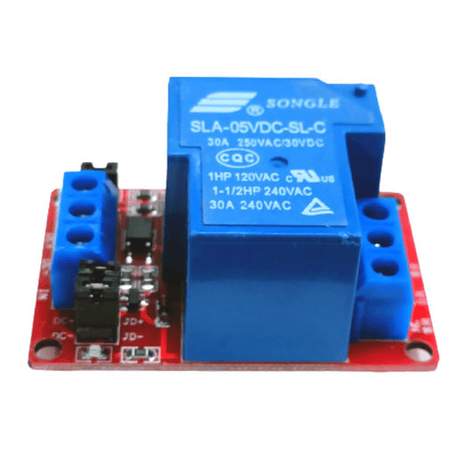 5V 30A 1-Channel Relay Module – 5V single-channel high-power relay for heavy loads. -Relay Module -Robocraze