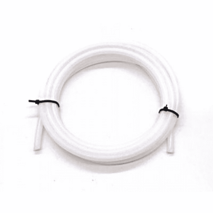 PTFE 3x4mm White Teflon Tube for 3mm 3D Printer Filament - 1 Meter (3mm ID X 4mm OD)-Robocraze