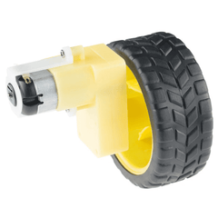 65mm Rubber Wheel for BO Motor – Reliable BO motor wheel for robotics – Robot Wheels and Chassis - Robocraze