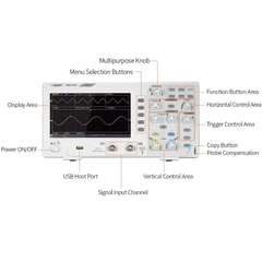 Owon SDS 1022 20MHz Digital Oscilloscope – Reliable DSO for signal processing & testing.-Oscilloscope -Robocraze