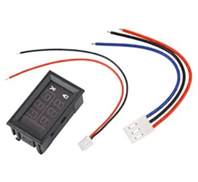 Digital Voltmeter Ammeter DC 100V 100A – Voltage & current monitor for DC circuits.-Digital Voltmeter -Robocraze