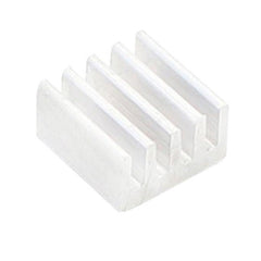 Raspberry Pi 3 in 1 Heat Sink (White) – Stylish heat sink for temperature control -Electronic Components - Robocraze