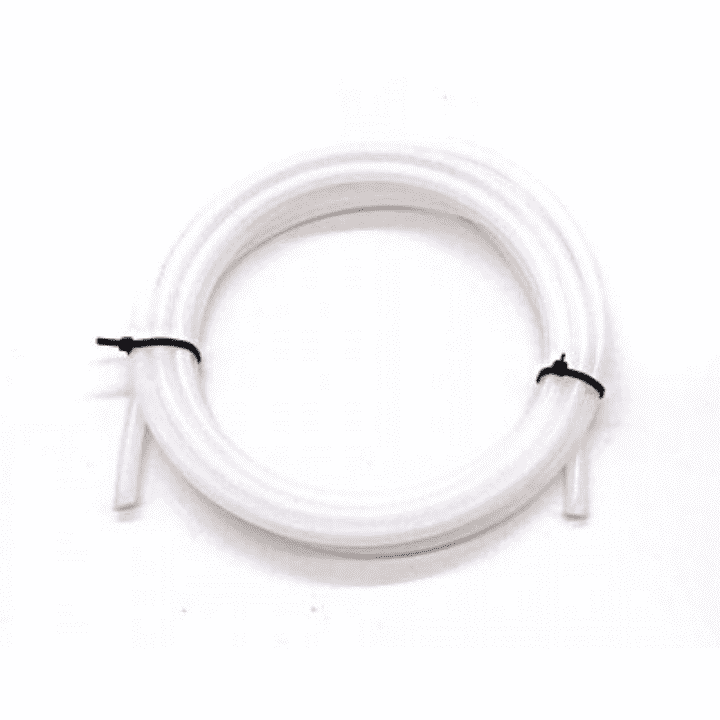 PTFE 4x6mm White Teflon Tube for 3mm 3D Printer Filament - 1 Meter (4mm ID X 6mm OD)-Robocraze