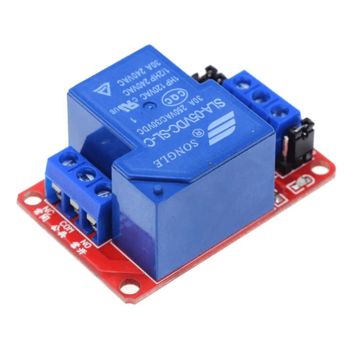 5V 30A 1-Channel Relay Module – 5V single-channel high-power relay for heavy loads. -Relay Module -Robocraze