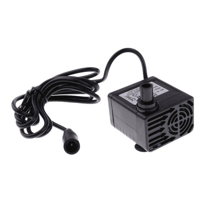 DC Submersible Aquarium Pump 6V-12V 4W-5W 500L/H for Small Water Circulation & Aquariums -Robocraze