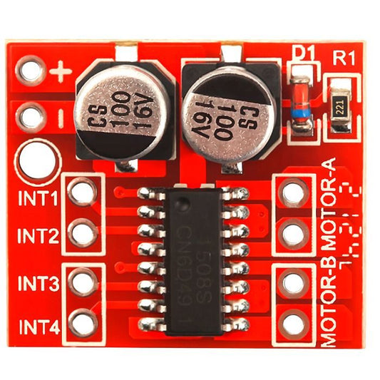 2 Channel Reversing PWM Speed Dual H-Bridge Stepper Controller – Smart motor driver for dual-stepper control – Robocraze