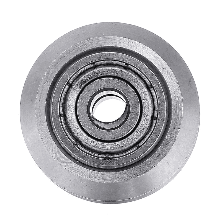 V-groove wheel pulley with 625ZZ bearing for linear rail -Pulley with Bearing -Robocraze