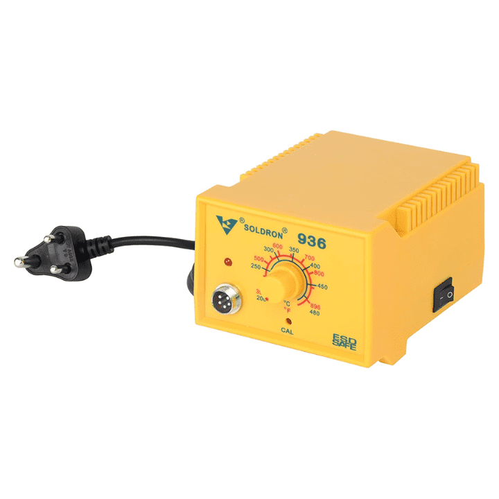 Soldron 936 Analog Soldering Station – Reliable soldering station – soldering station - Soldering Kit -Robocraze