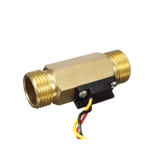 1/2 Inch Brass Water Flow Sensor SEN-HZ21WI – Reliable sensor for industrial automation.-Water Flow Sensor -Robocraze