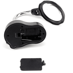 Helping Hand Magnifier LED Glass – Multi-functional tool for soldering – magnifier tool - Hand Tool - Robocraze