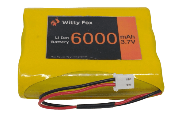 Witty Fox 3.7V 6000mAh Li-Ion Battery-Robocraze