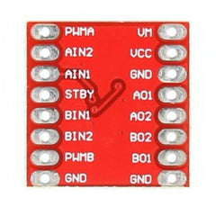 TB6612FNG Dual DC Motor Driver – Compact & efficient motor driver for robotics & automation – Robocraze