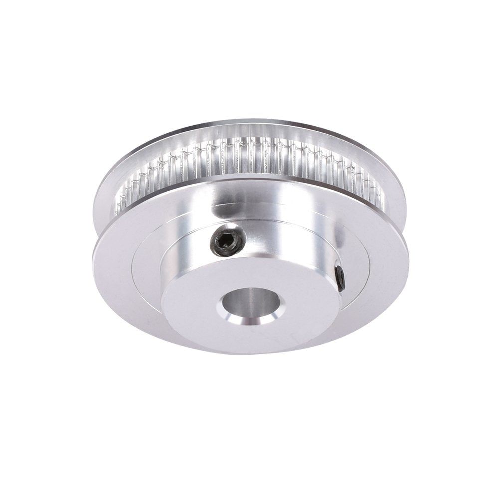 60 teeth GT2 6mm aluminium timing pulley 5mm bore for 3D printer motion -Robocraze