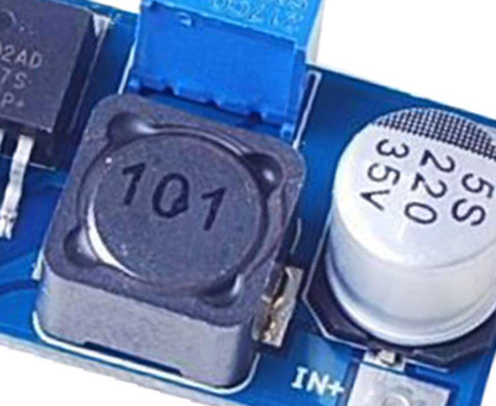 LM2577 DC-DC Step-Up Power Converter Module – Reliable LM2577 module for DC voltage boost. -Power Converter -Robocraze