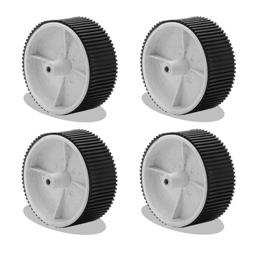 200 RPM DC Gear Motor + 10X4cm Wheel (Set of 4), reliable power for robot cars – Electric Motors - Robocraze