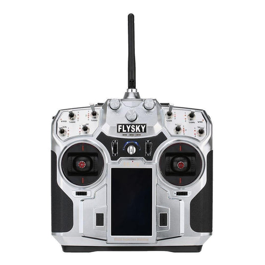 FlySky FS-i10 10CH AFHDS 2 LCD Transmitter + Receiver – FPV drone remote. -Robocraze