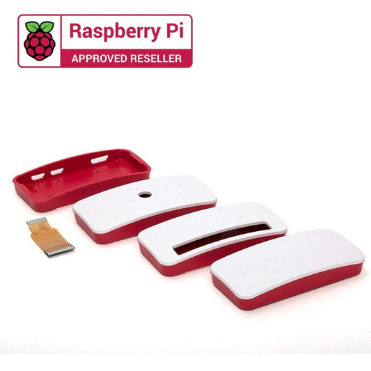 Raspberry Pi Zero W-WH Enclosure + Cable – Compact Official Raspberry Pi Case with cable. -Robocraze