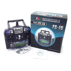 FlySky FS-i6 6CH 2.4GHz RC Transmitter – FPV drone remote for quadcopters. -Robocraze