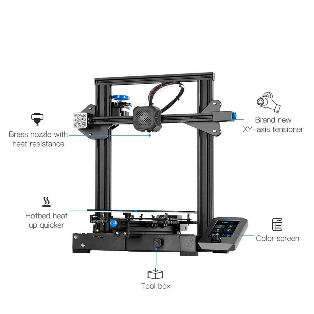 Creality Ender 3 V2 3D Printer-Robocraze