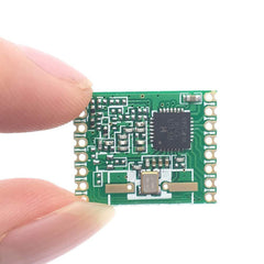 RFM69 FSK Transceiver Module - RFM69 433MHz FSK RF Transceiver Module for long-range wireless communication. -Robocraze