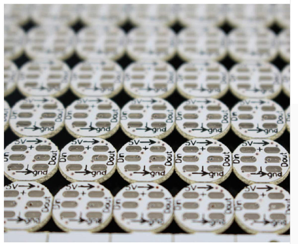 10 Bit WS2812 5050 RGB LED – High-quality addressable LED for projects - Electronic Components - Robocraze