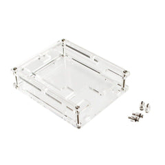 Arduino UNO R3 Transparent Acrylic Case – Clear Arduino UNO R3 case for protection. -Robocraze